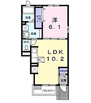 アニマーレA 102 ｜ 千葉県柏市大井781-1（賃貸アパート1LDK・1階・40.13㎡） その2