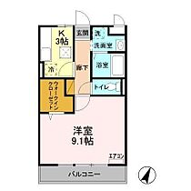 セレニティーホームズＡ 103 ｜ 千葉県柏市豊四季210-52（賃貸アパート1K・1階・33.39㎡） その2