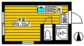 フェリスクローマ 105 ｜ 東京都中野区若宮２丁目54-17（賃貸アパート1R・1階・9.32㎡） その2