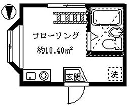 ライフピアアルシオネ 201 ｜ 東京都中野区若宮３丁目10-8（賃貸アパート1R・2階・10.40㎡） その2