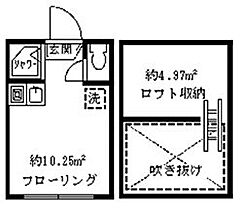 ソフィアポイント 104 ｜ 東京都杉並区西荻北１丁目14-13（賃貸アパート1R・1階・10.25㎡） その2