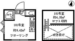 間取図画像 ワンルーム