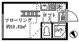 間取図画像 ワンルーム