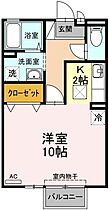 徳島県徳島市八万町下福万（賃貸アパート1K・1階・33.50㎡） その2