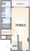 ピーススフィーダ 105 ｜ 徳島県徳島市中常三島町２丁目（賃貸マンション1R・1階・24.17㎡） その2