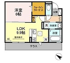 徳島県徳島市住吉３丁目（賃貸アパート1LDK・1階・41.29㎡） その2