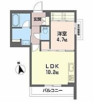 徳島県徳島市富田橋３丁目（賃貸マンション1LDK・3階・41.37㎡） その2