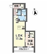 徳島県徳島市下助任町５丁目（賃貸マンション1LDK・3階・59.18㎡） その2