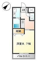 徳島県徳島市かちどき橋６丁目（賃貸アパート1K・1階・30.00㎡） その2