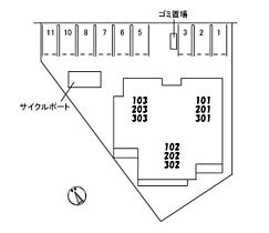 徳島県徳島市北常三島町１丁目（賃貸マンション1LDK・3階・55.63㎡） その14