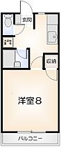 ココファニー  ｜ 徳島県徳島市かちどき橋５丁目（賃貸アパート1K・1階・24.84㎡） その2