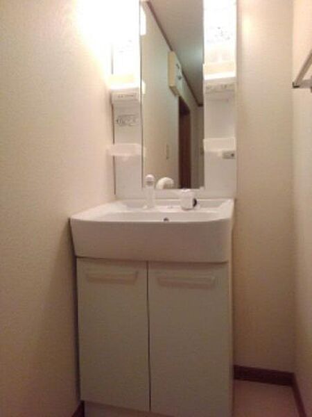 画像12:ゆったりとスペースのある洗面所