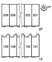 レオパレスウェル春日 108 ｜ 徳島県徳島市春日3丁目2-22（賃貸アパート1K・1階・23.61㎡） その4