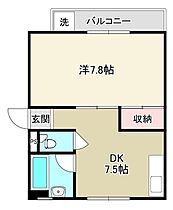 くらもとハイツ 302 ｜ 徳島県徳島市南蔵本町2丁目9-4（賃貸マンション1DK・3階・28.00㎡） その2