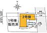 間取り：区画図（本物件は2の区画です）