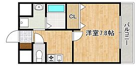 兵庫県神戸市東灘区御影郡家1丁目（賃貸マンション1K・2階・27.52㎡） その2