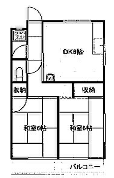 兵庫県明石市西明石南町2丁目(賃貸マンション2DK・4階・48.00㎡)の写真 その2