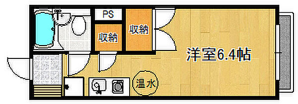 兵庫県神戸市西区富士見が丘4丁目(賃貸アパート1R・2階・18.61㎡)の写真 その2