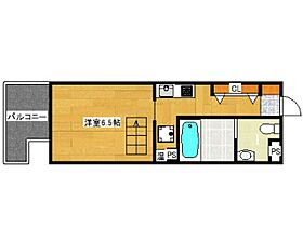 兵庫県神戸市灘区神前町1丁目（賃貸マンション1K・6階・25.00㎡） その2