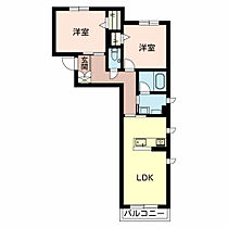 兵庫県加東市下滝野4丁目（賃貸アパート2LDK・2階・55.50㎡） その2