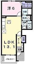 兵庫県神戸市西区伊川谷町有瀬（賃貸アパート1LDK・1階・45.39㎡） その2