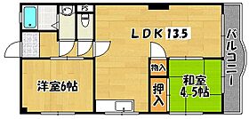 兵庫県明石市朝霧東町1丁目（賃貸マンション2LDK・3階・56.00㎡） その2