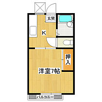 サンライフ西B棟 205 ｜ 茨城県つくば市春日2丁目（賃貸アパート1K・2階・23.77㎡） その2