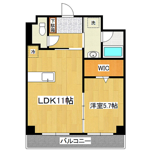 シャトレーやまのい 303｜茨城県つくば市春日2丁目(賃貸マンション1LDK・3階・41.76㎡)の写真 その2