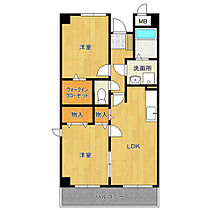 エクセラン春日 204 ｜ 茨城県つくば市春日2丁目（賃貸マンション2LDK・2階・53.06㎡） その2