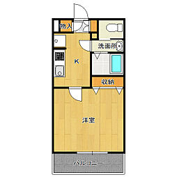 ExpoPark 1Kの間取図画像