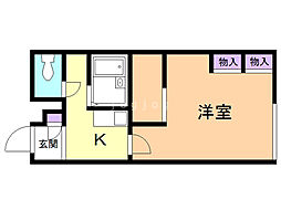 レオパレスブラン 2階