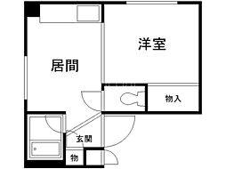 間取図画像 1DK