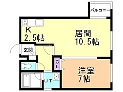 ノヴァ白石ーII 3階
