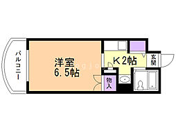グランバリュー南郷 1Kの間取図画像