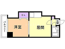 第3鈴興ハイム 1DKの間取図画像