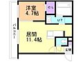 Axis-Will東札幌Sta.1階7.4万円