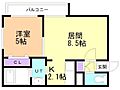カレラ平和通1階5.4万円