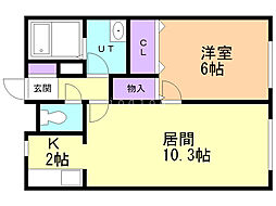 パールハイム直 2階