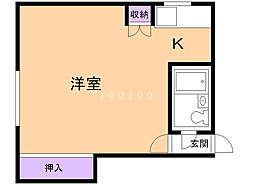 間取図画像 ワンルーム
