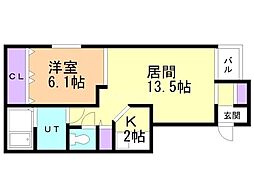 アビタ本通4北ＩＩ 3階