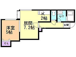 メイプル北郷 1階