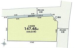 あきる野市野辺　土地全1区画