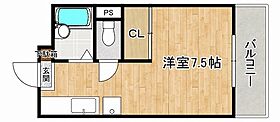 ハイムとき 103 ｜ 兵庫県神戸市東灘区御影郡家1丁目（賃貸アパート1R・1階・23.18㎡） その2