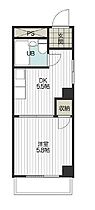 ヒューマンハイツ 401 ｜ 兵庫県明石市和坂（賃貸マンション1DK・4階・23.90㎡） その2