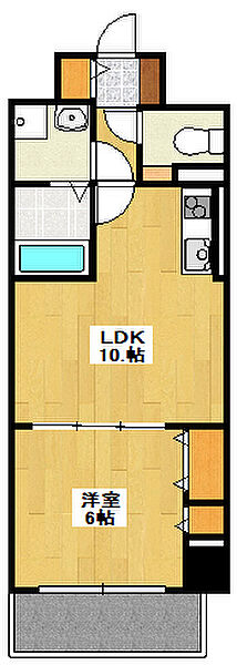 ＭＩＳＴＲＡＬ栗山町 803｜兵庫県姫路市栗山町(賃貸マンション1LDK・8階・40.12㎡)の写真 その2