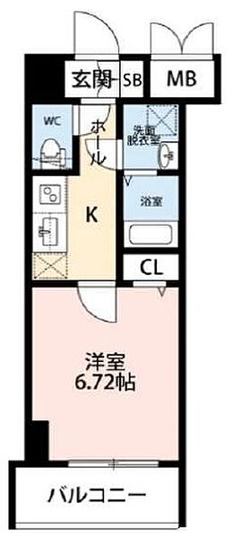 Ｓｋｙ　Ｈｉｍｅｊｉ 704｜兵庫県姫路市古二階町(賃貸マンション1K・7階・24.60㎡)の写真 その2