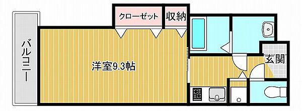 メトロポリタン 103｜兵庫県神戸市東灘区岡本2丁目(賃貸マンション1K・1階・30.30㎡)の写真 その2