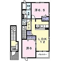 アドバンス栄 204 ｜ 兵庫県加古川市尾上町今福（賃貸アパート2LDK・2階・58.86㎡） その2