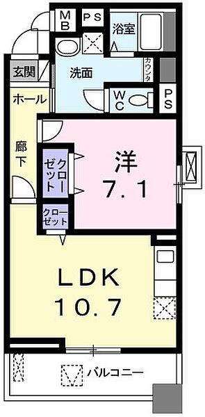 グランブルIII 201｜兵庫県神戸市垂水区西舞子2丁目(賃貸マンション1LDK・2階・48.00㎡)の写真 その2