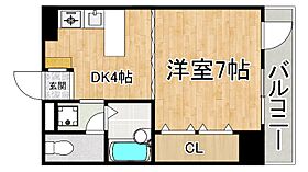 リッジヴィラ魚崎 102 ｜ 兵庫県神戸市東灘区魚崎西町4丁目（賃貸マンション1DK・1階・25.37㎡） その2